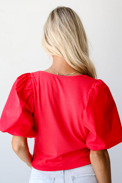 Puff Sleeve Top