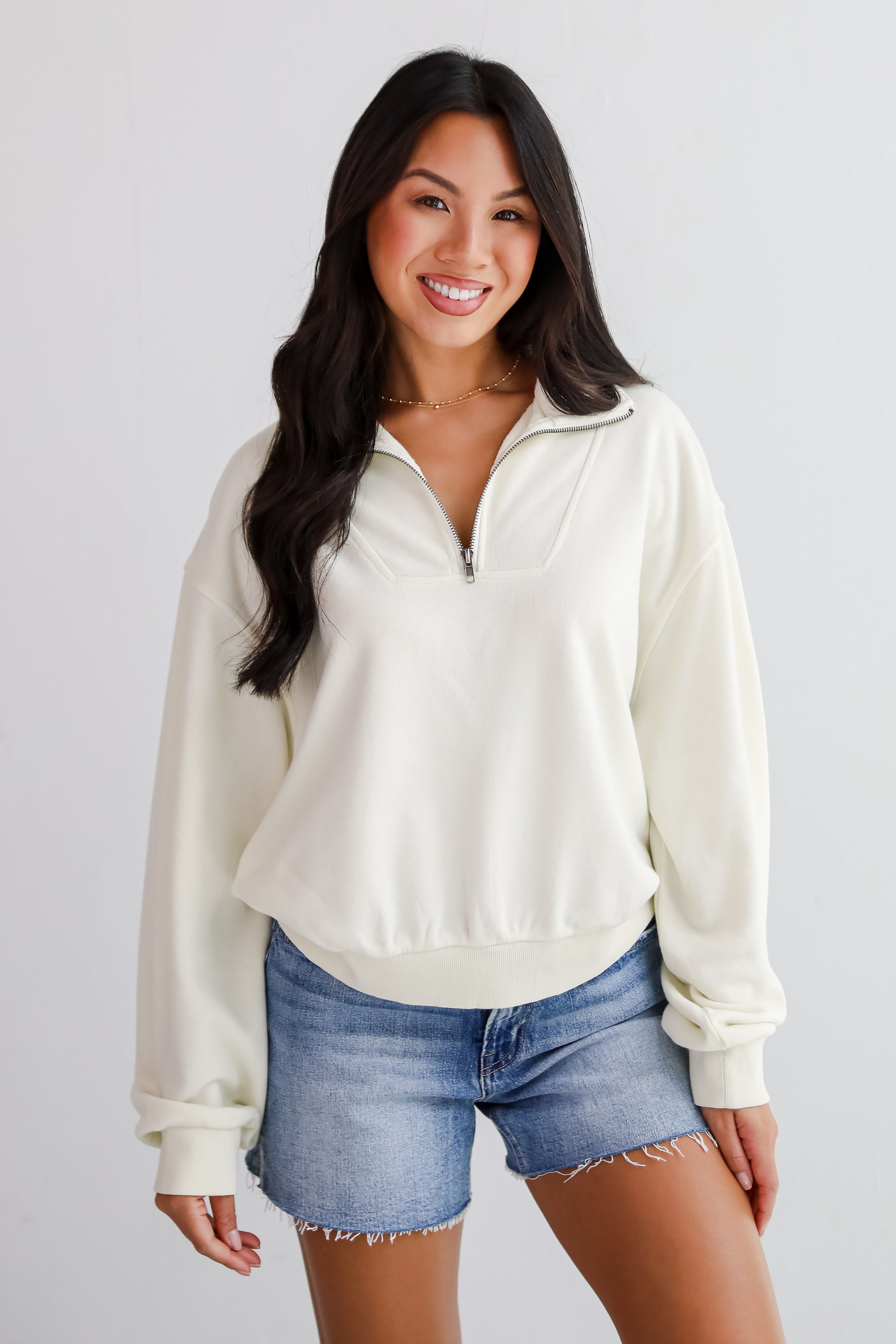 Weekend Uniform Quarter Zip Pullover