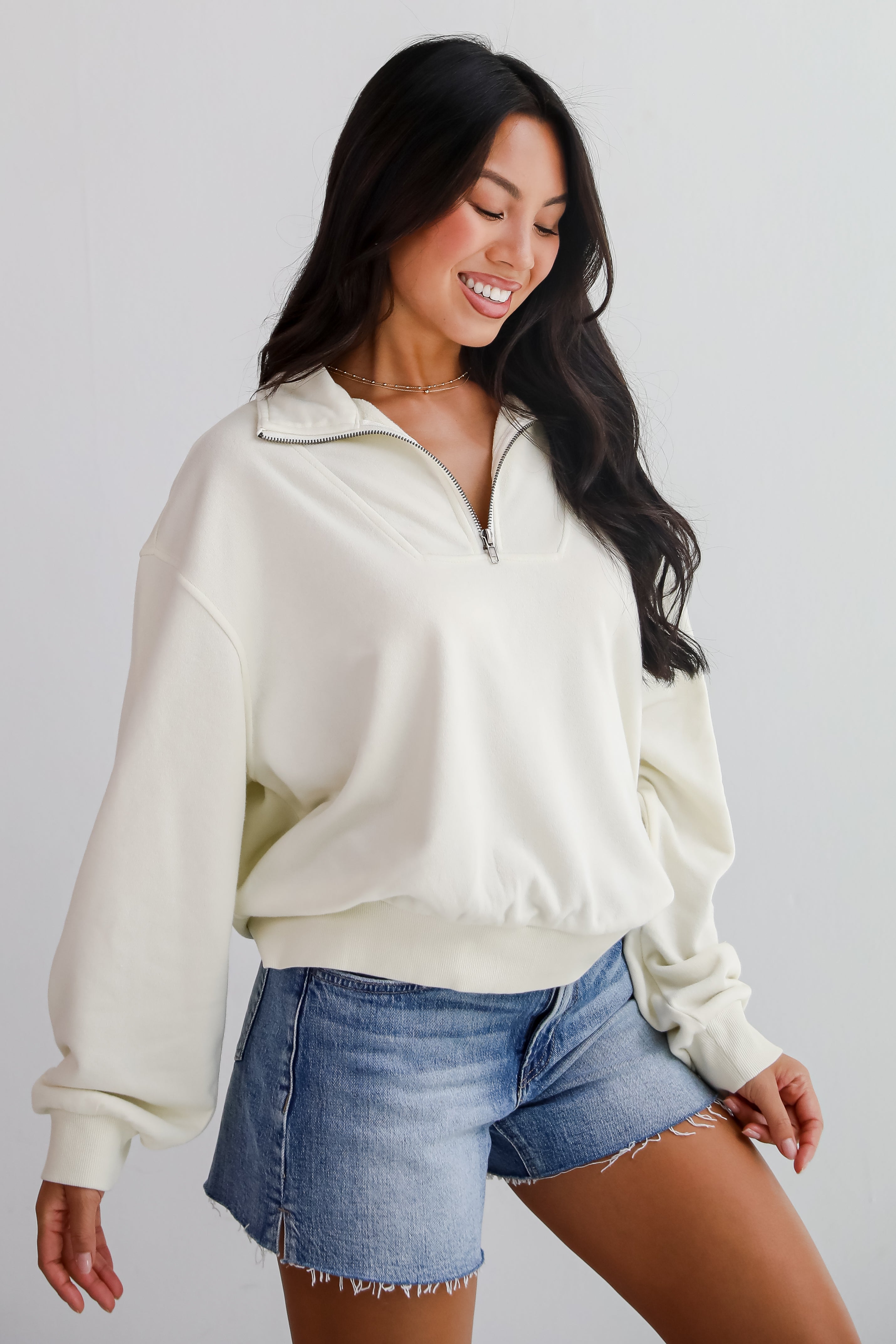 Weekend Uniform Quarter Zip Pullover