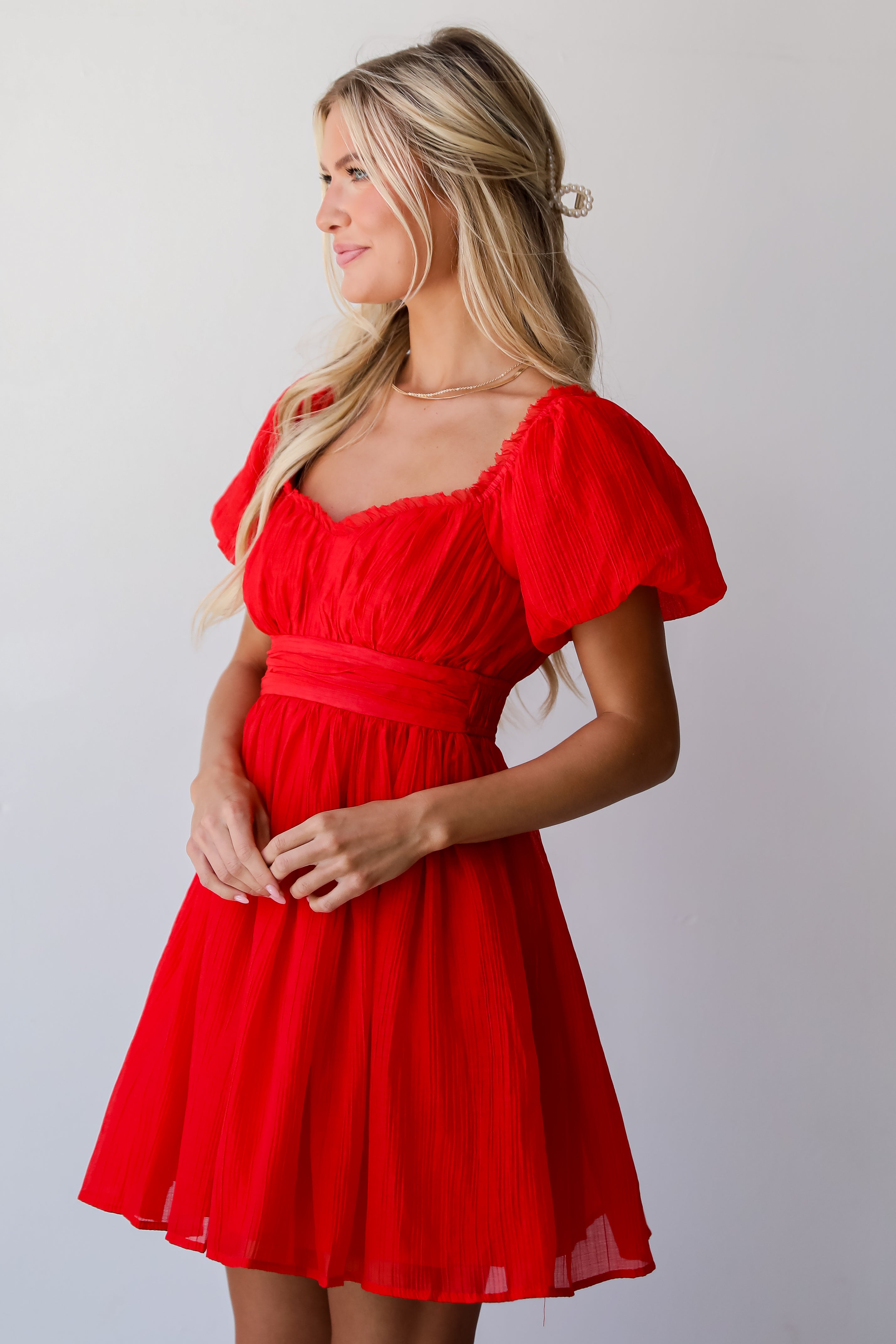 Red Mini Dress