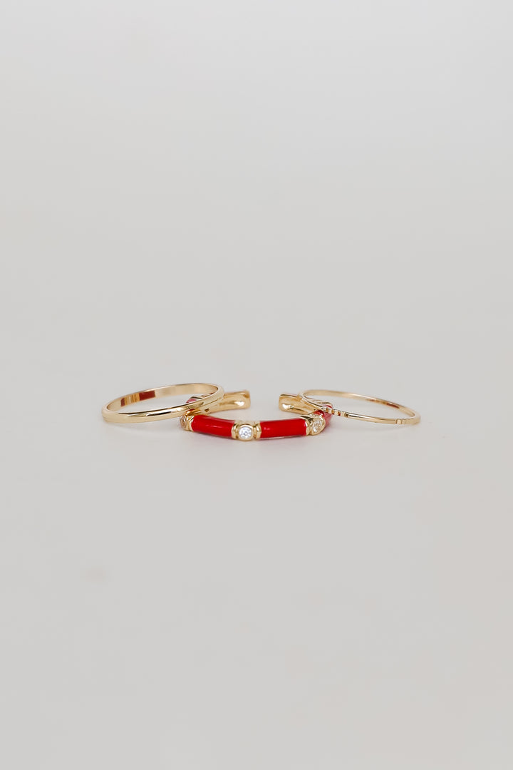 Emilee Gold Ring Set