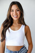 Easy On Me Seamless Cropped Tank