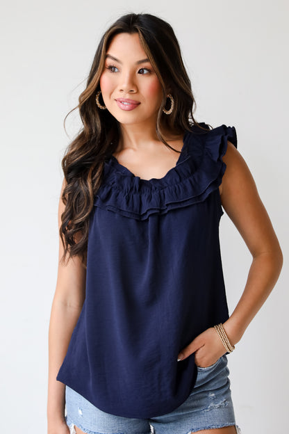 Iconic Bliss Ruffle Tank