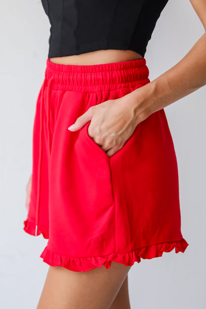 Touchdown Ruffle Shorts