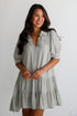 Enviable Sweetness Sage Mini Dress