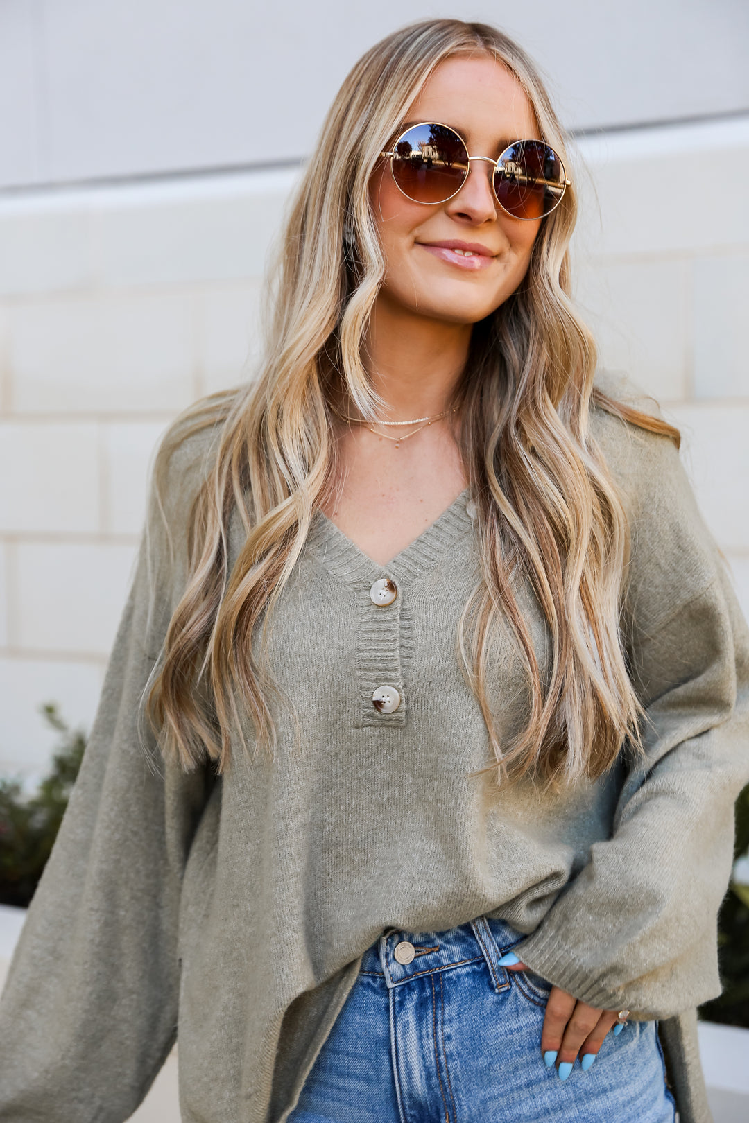 Sage Oversized Sweater