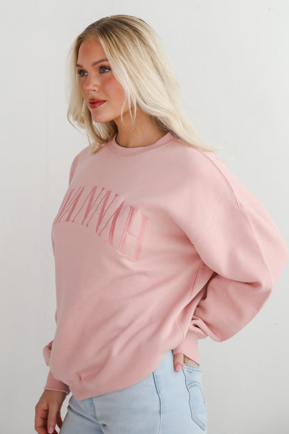 Savannah Embroidered Sweatshirt