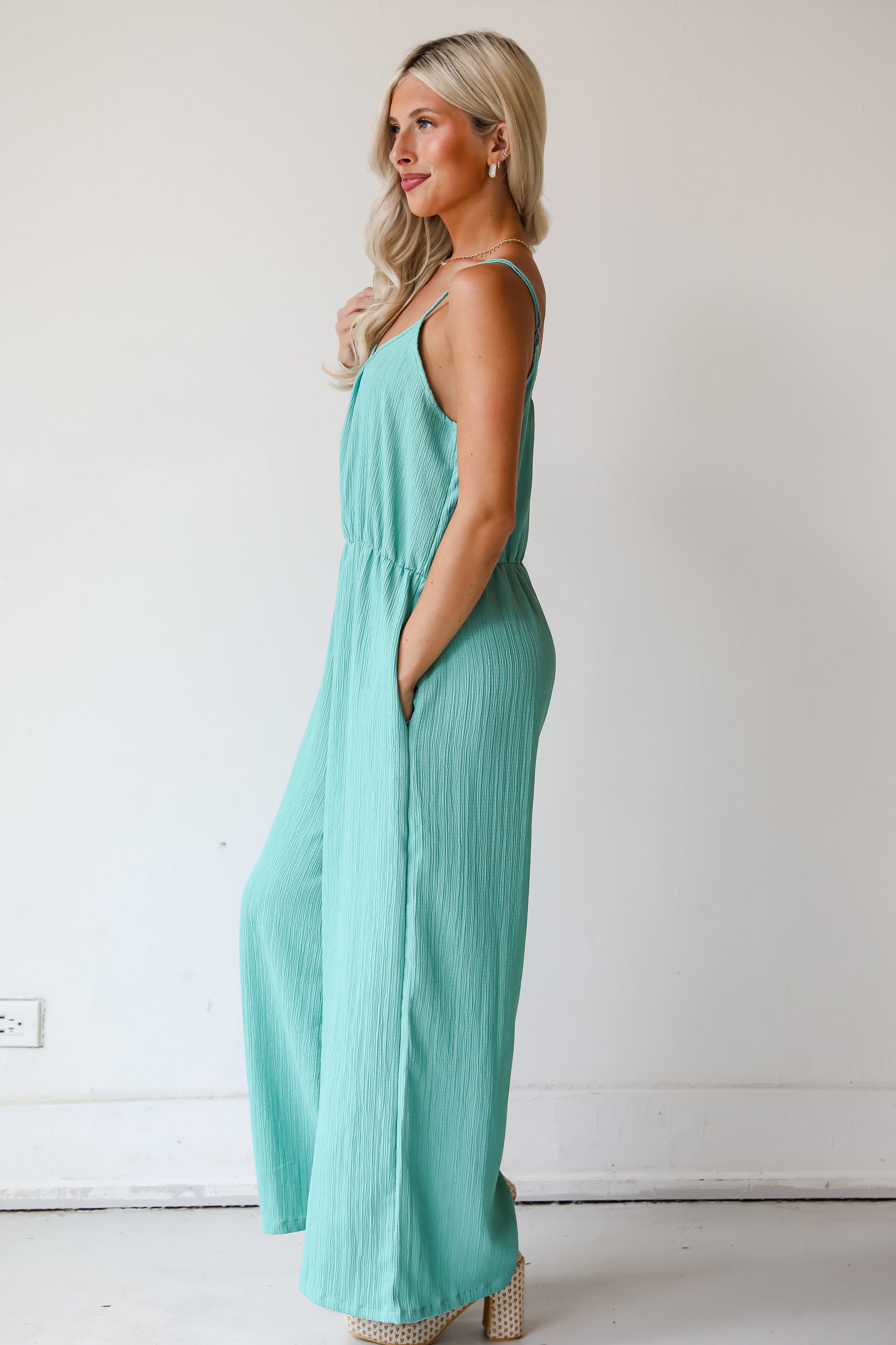 Seafoam Jumpsuit