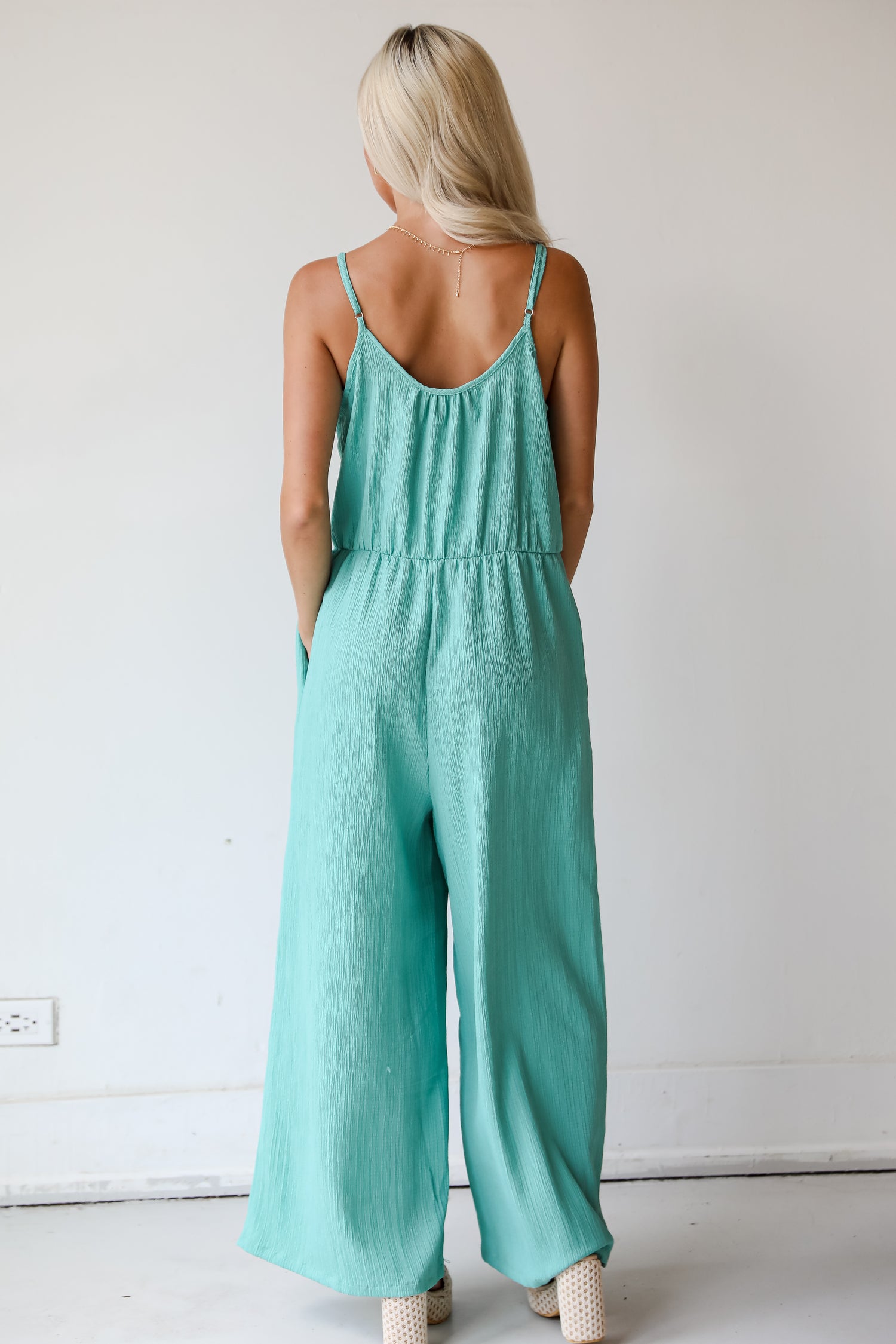 Seafoam Jumpsuit