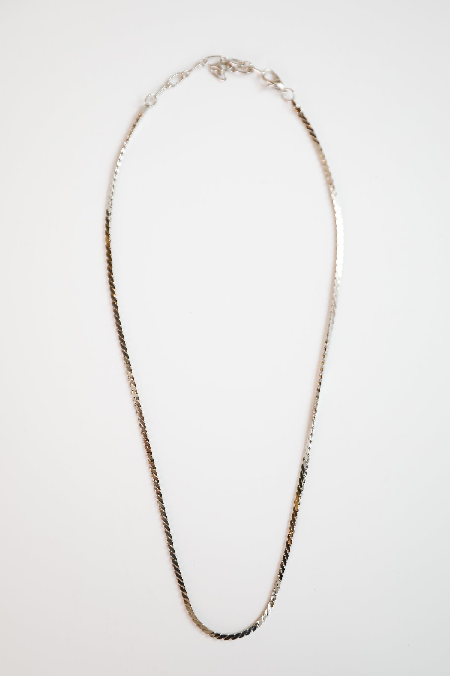 Melissa Silver Chain Necklace