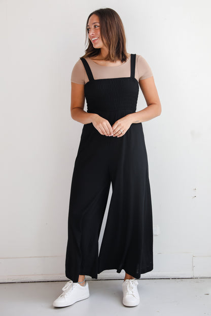 Iconic Situation Smocked Jumpsuit