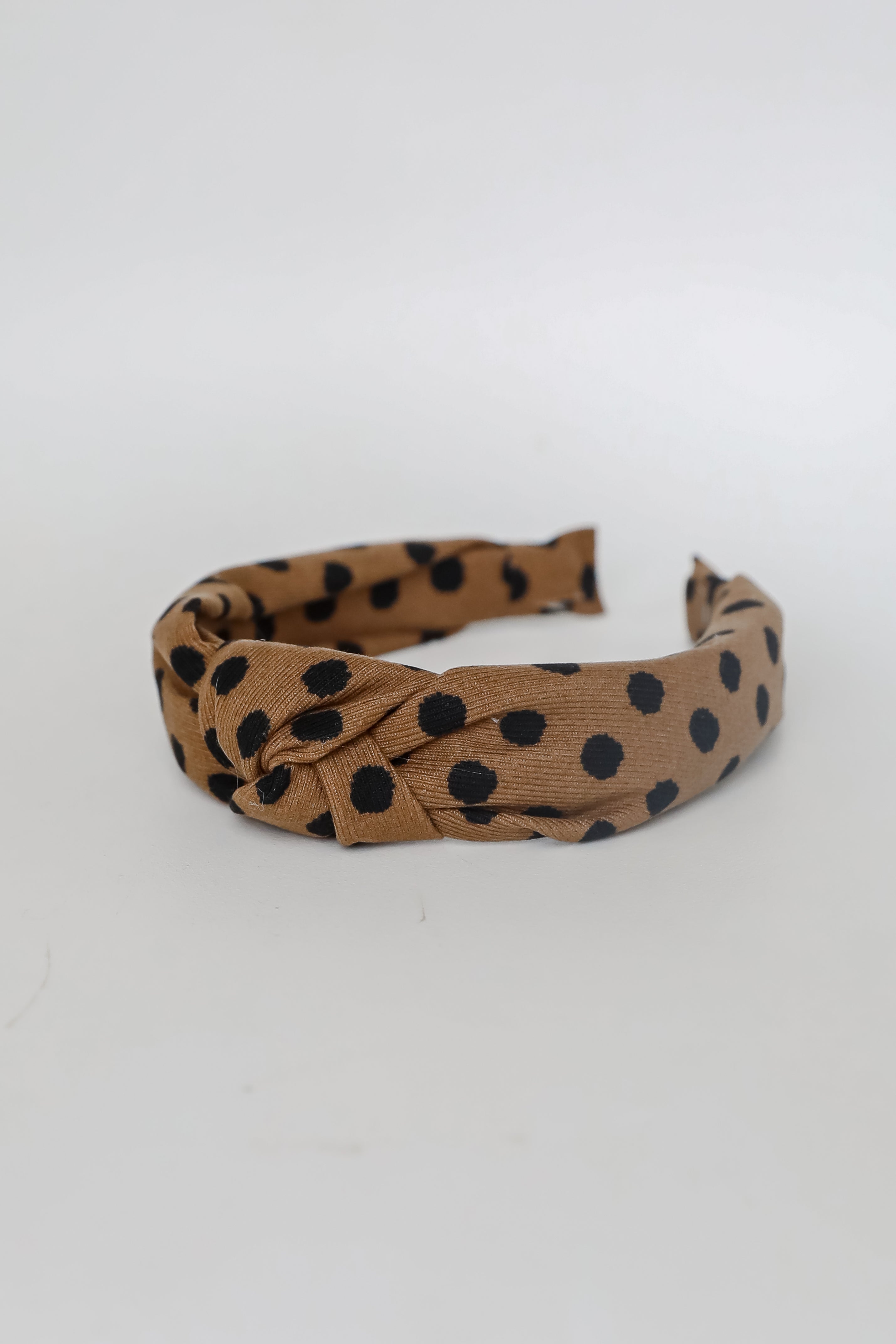 Modern Chicness Polka Dot Knotted Headband