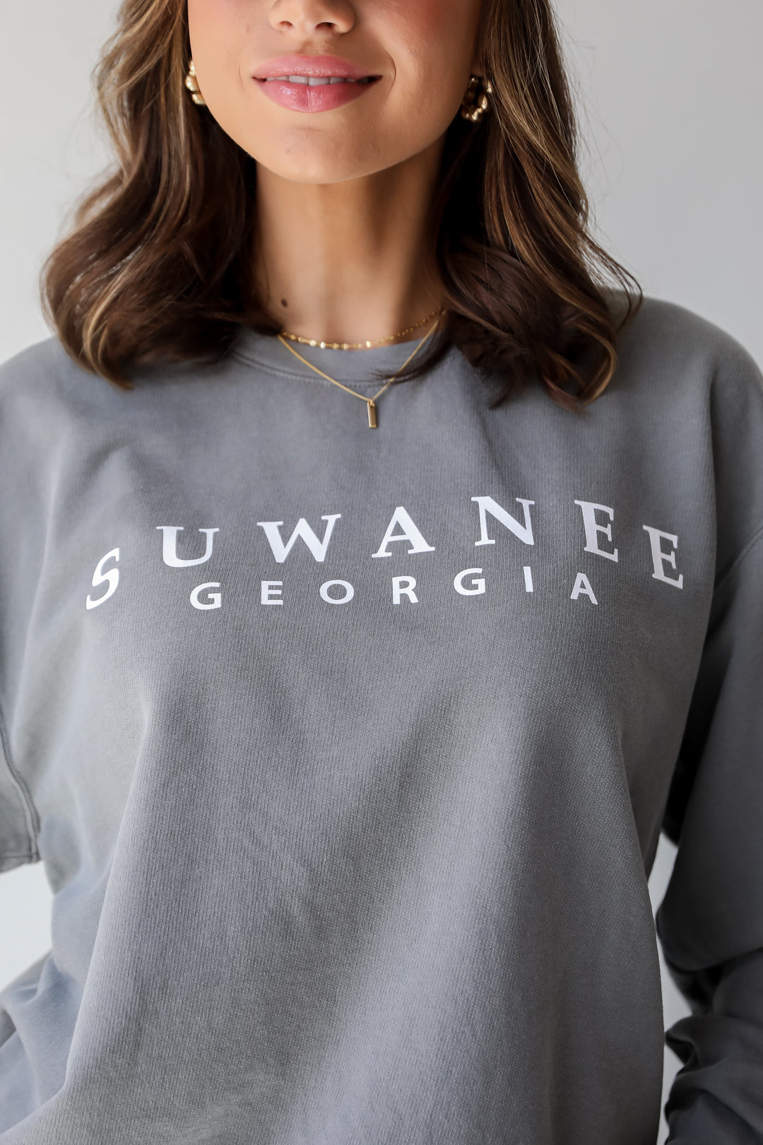 Grey Suwanee Georgia Sweatshirt