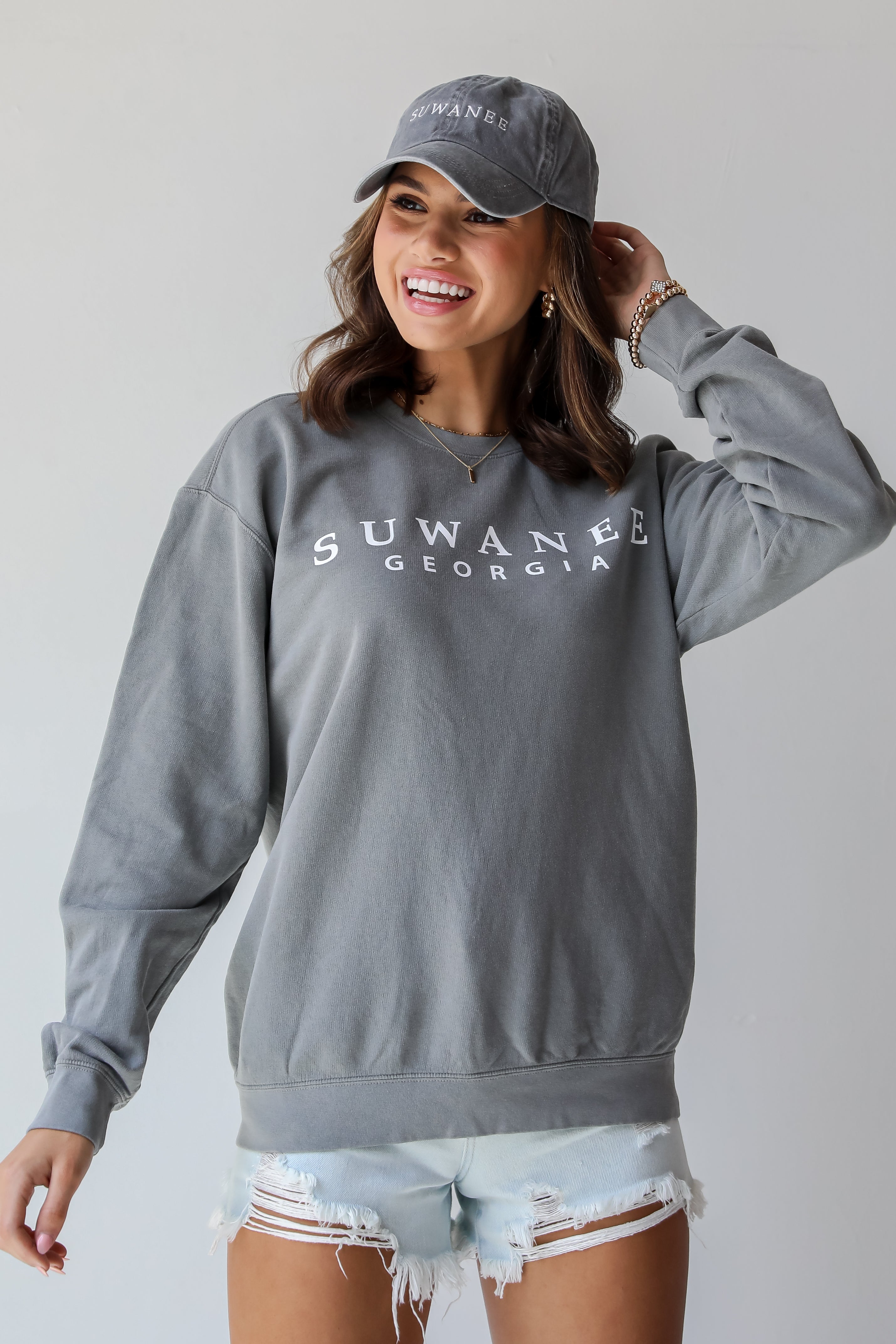 Grey Suwanee Georgia Sweatshirt