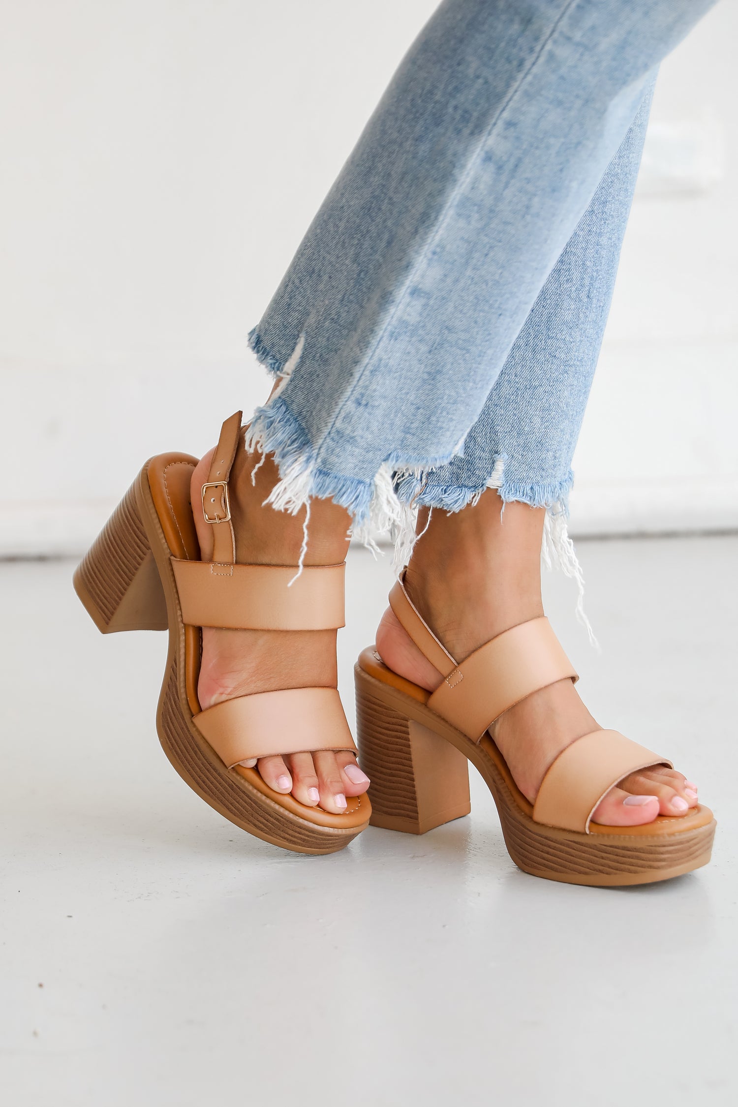 Feeling Your Best Nude Platform Heels