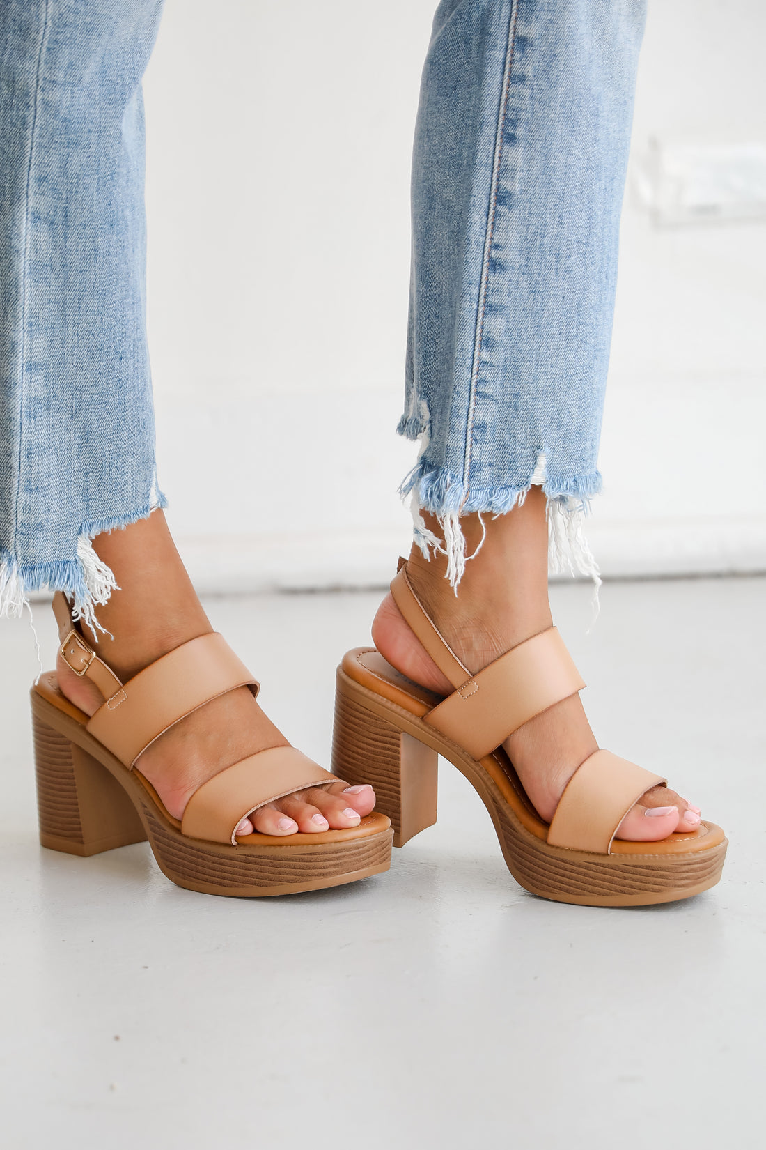 Feeling Your Best Nude Platform Heels