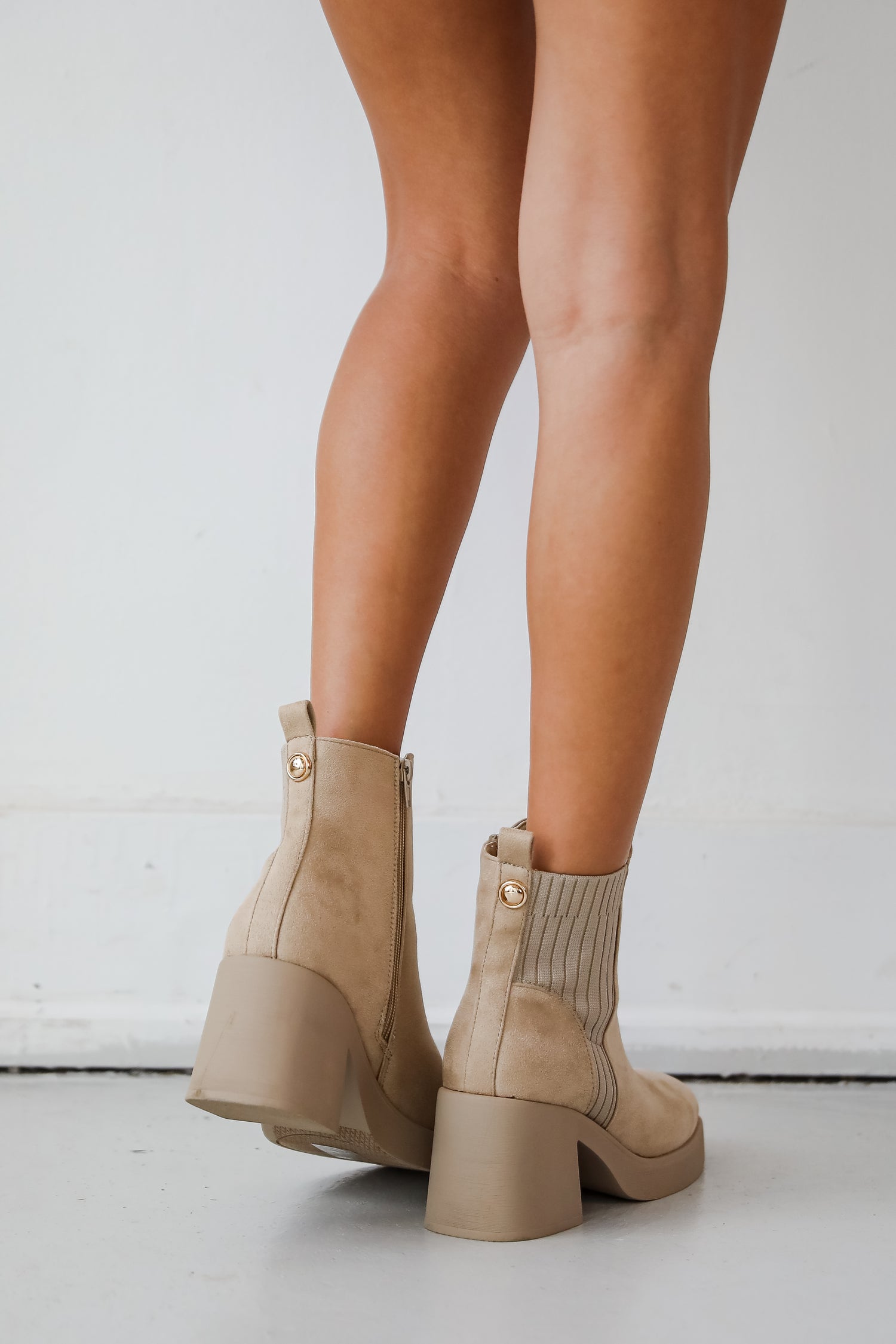 Get In Line Platform Booties