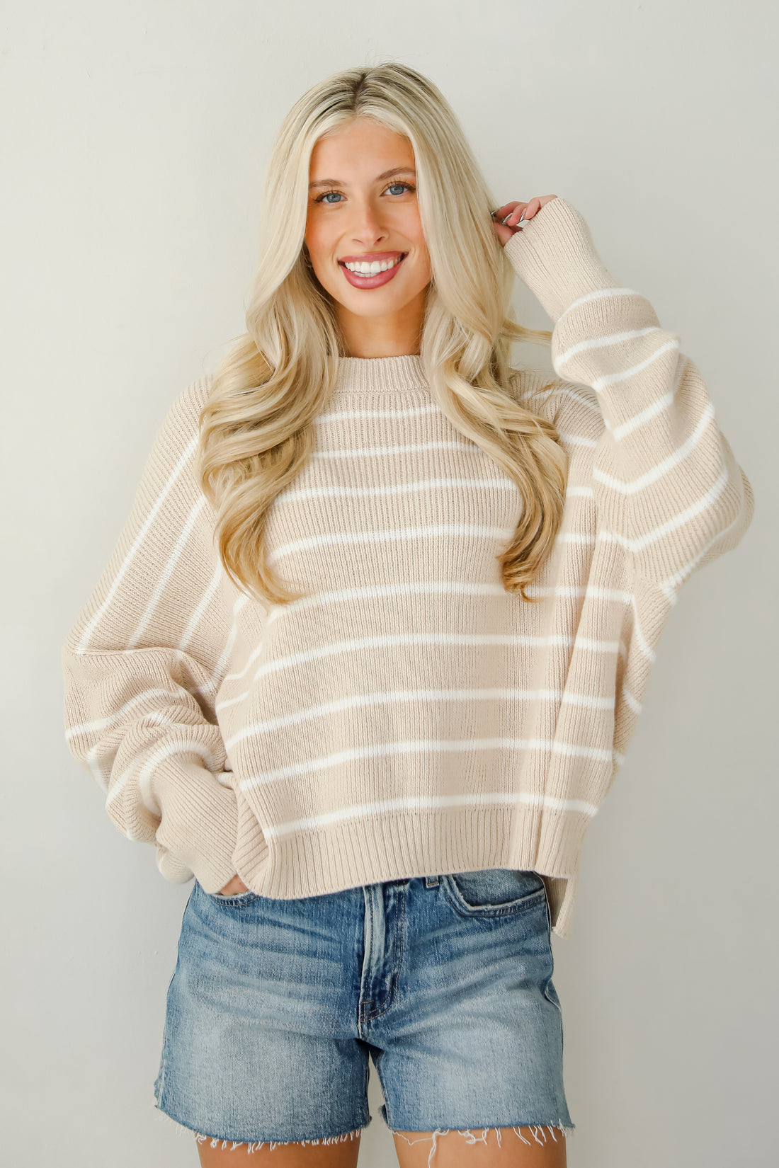 Sweetest Comfort Striped Sweater