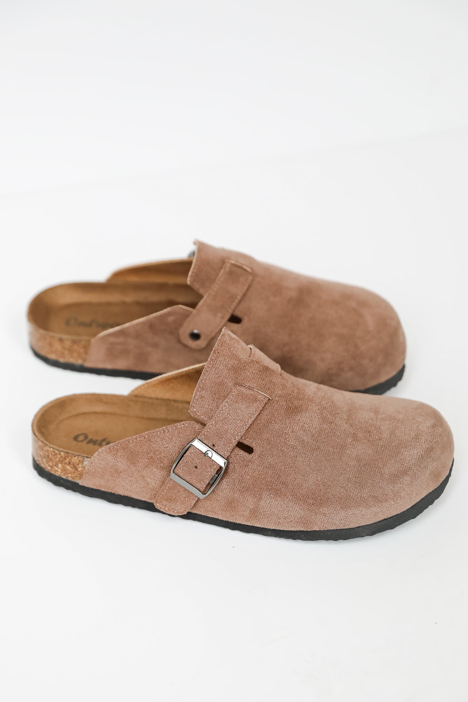 All You See Taupe Slip-On Clogs