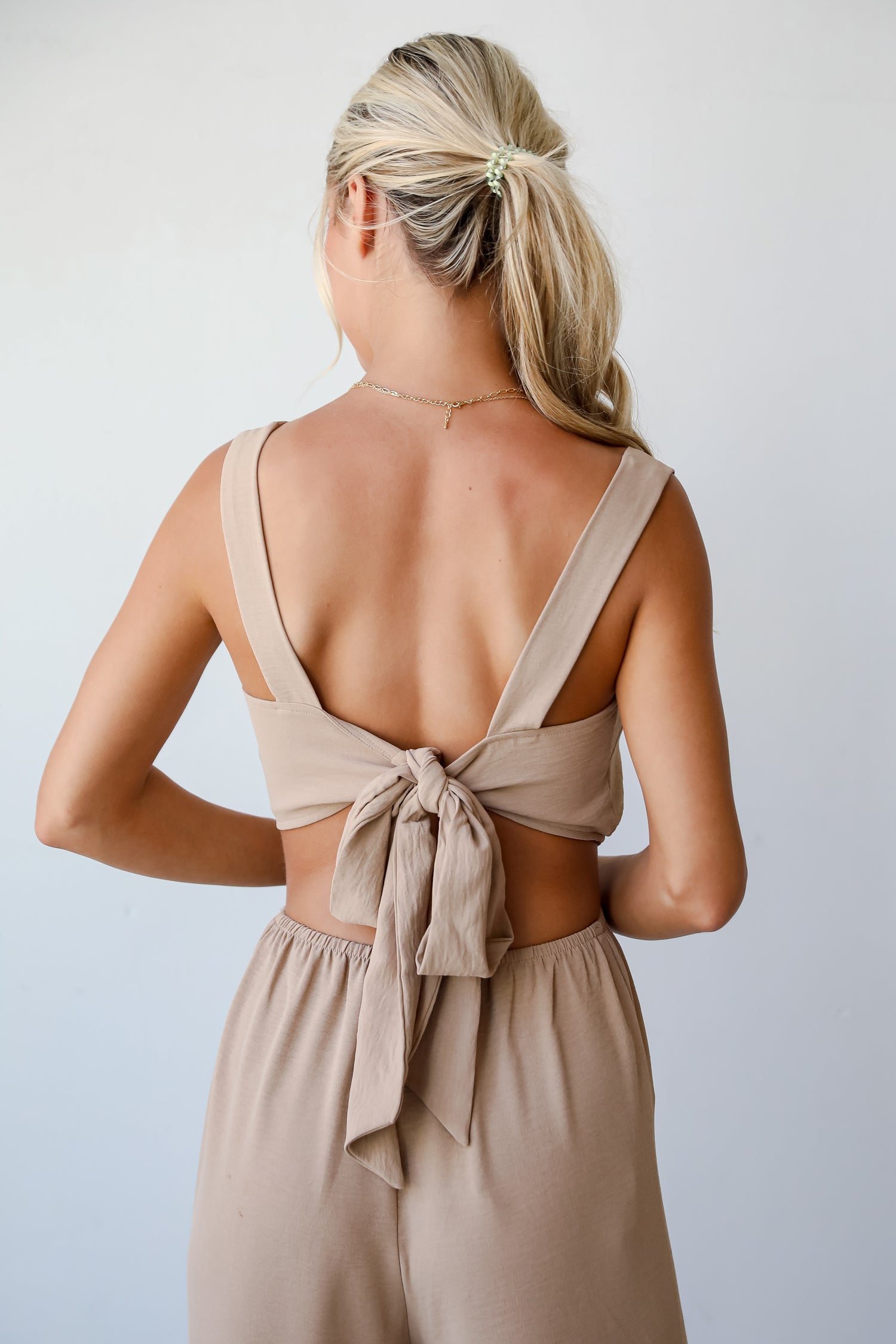 Musing About You Mocha Jumpsuit