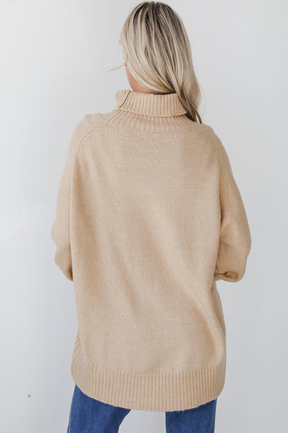 Notably Cozy Turtleneck Oversized Sweater