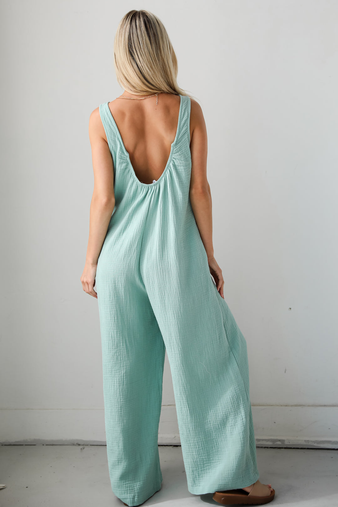 linen jumpsuit