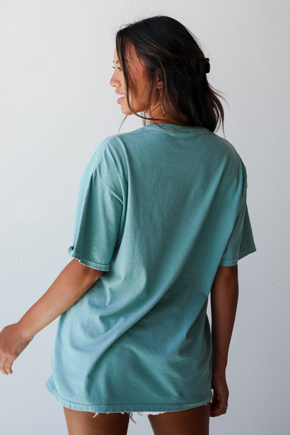 Rodeo Teal Graphic Tee