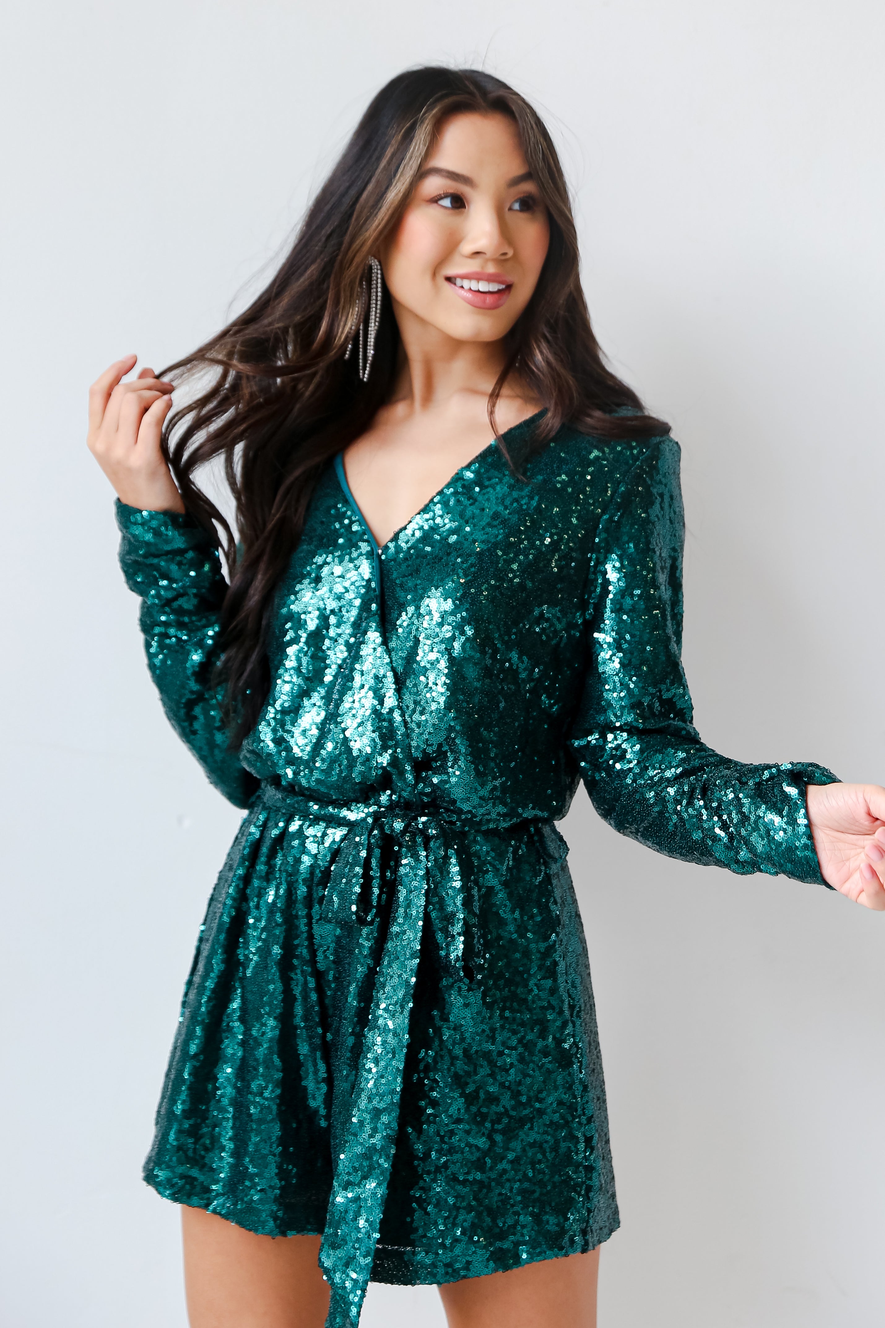 sequin rompers