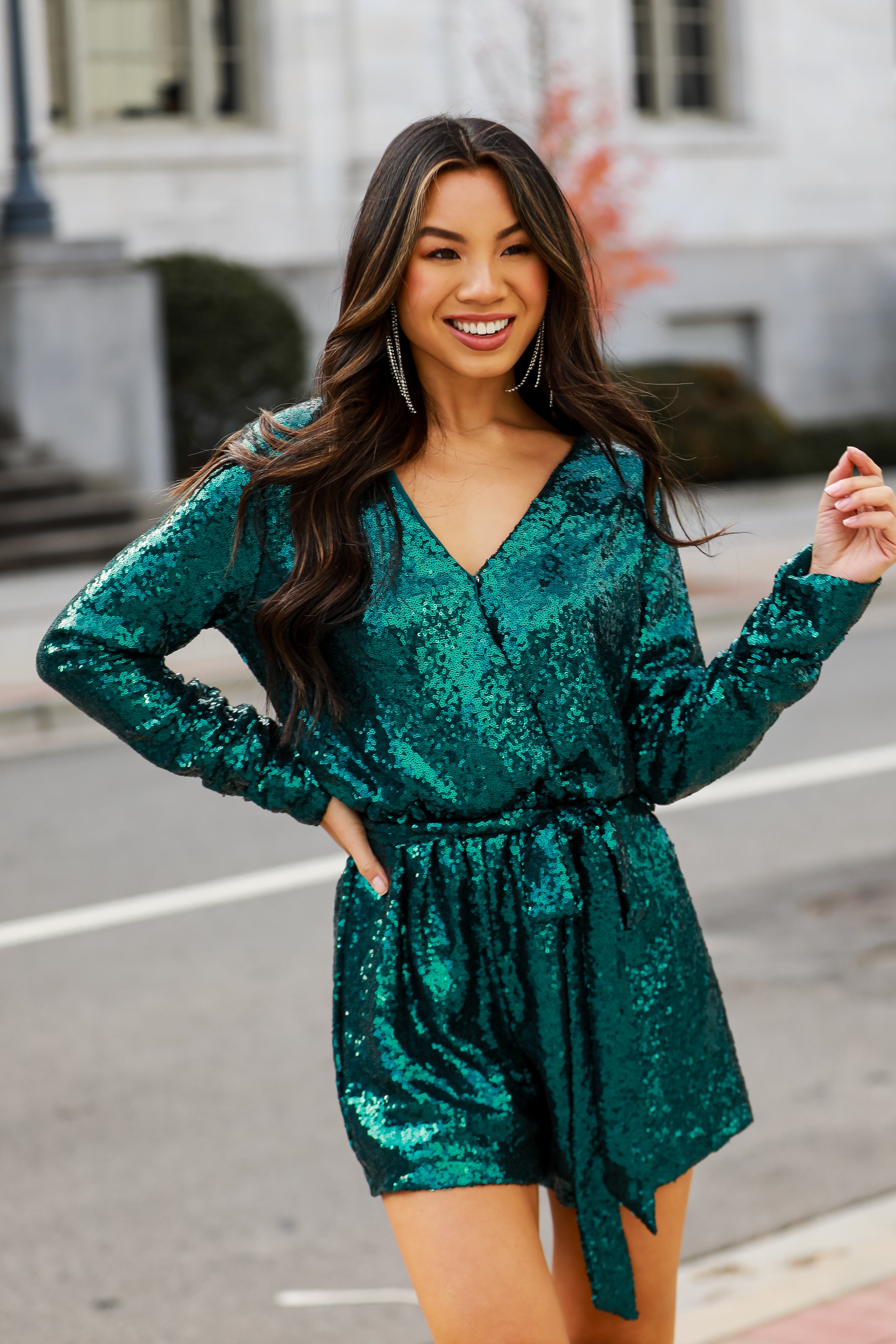 green dresses