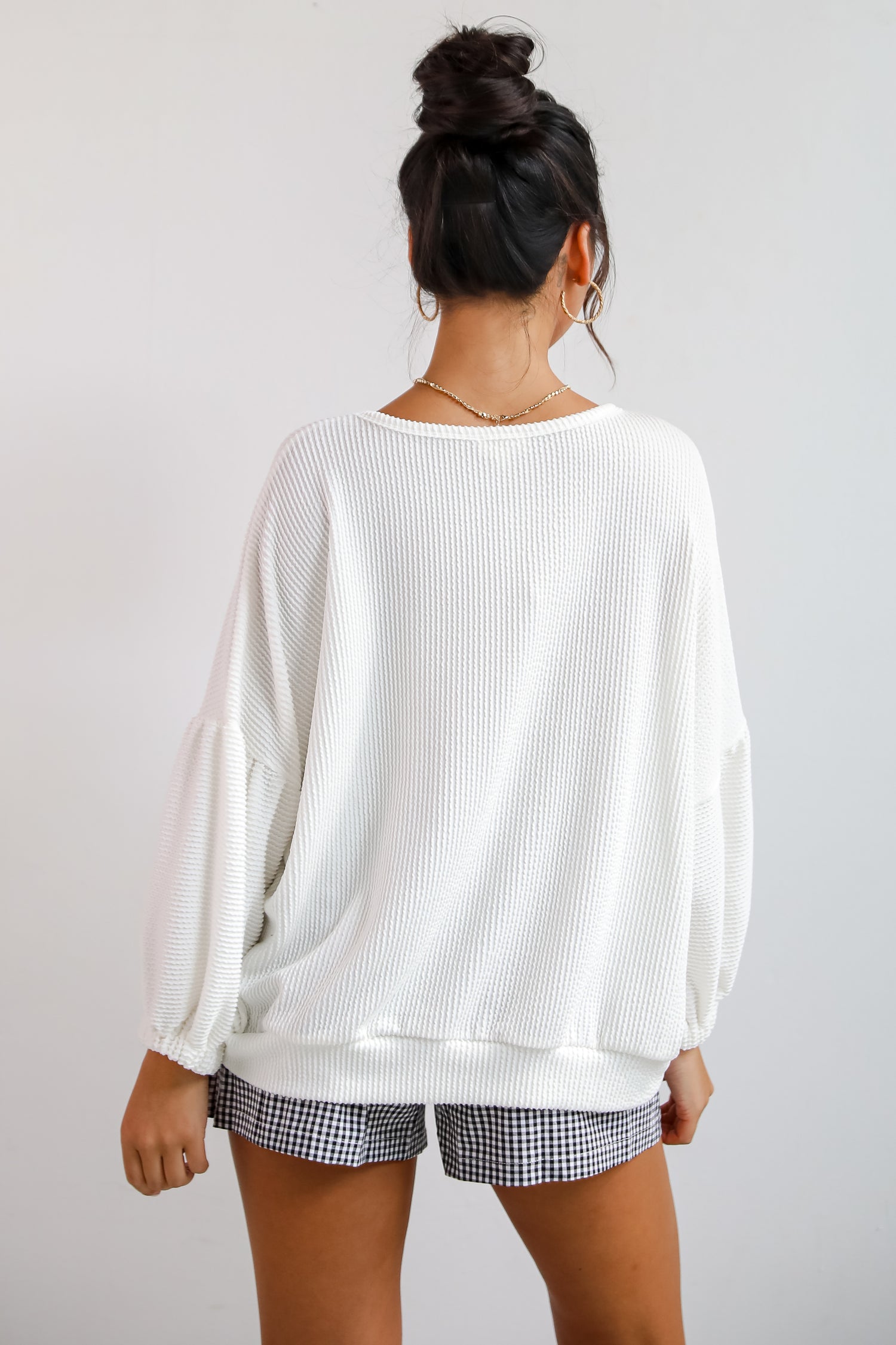 Georgia Corded Pullover