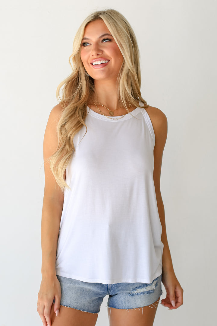 white Everyday Tank