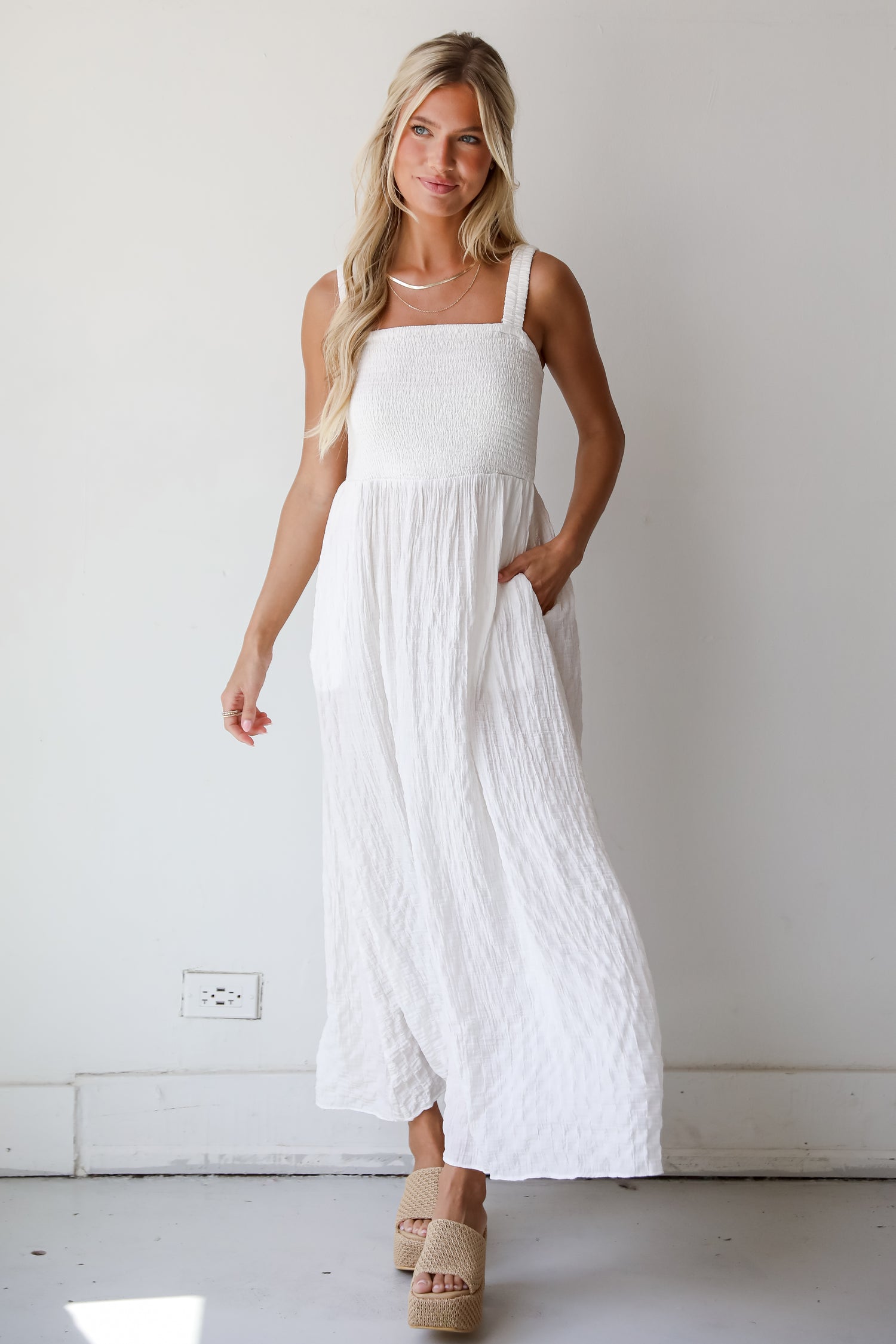 White Maxi Dress