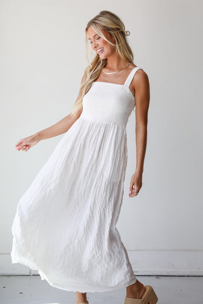 White Maxi Dress