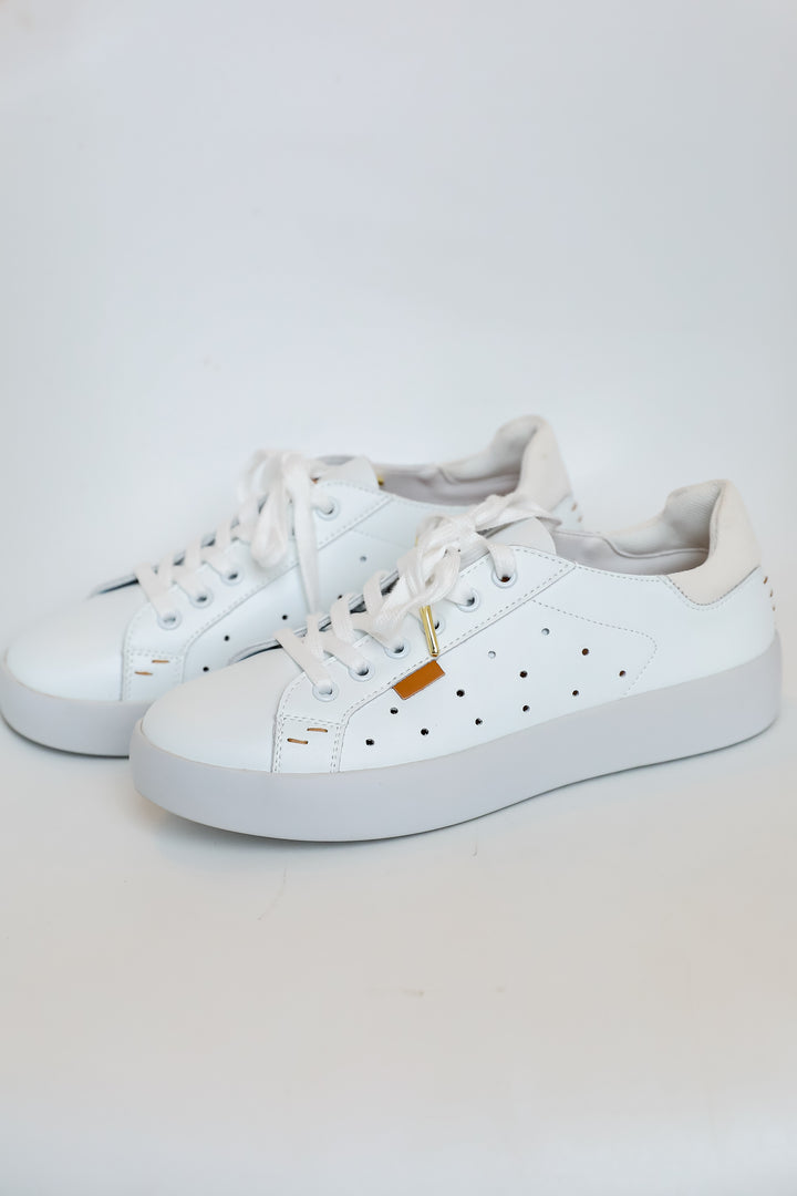 womens White Sneakers