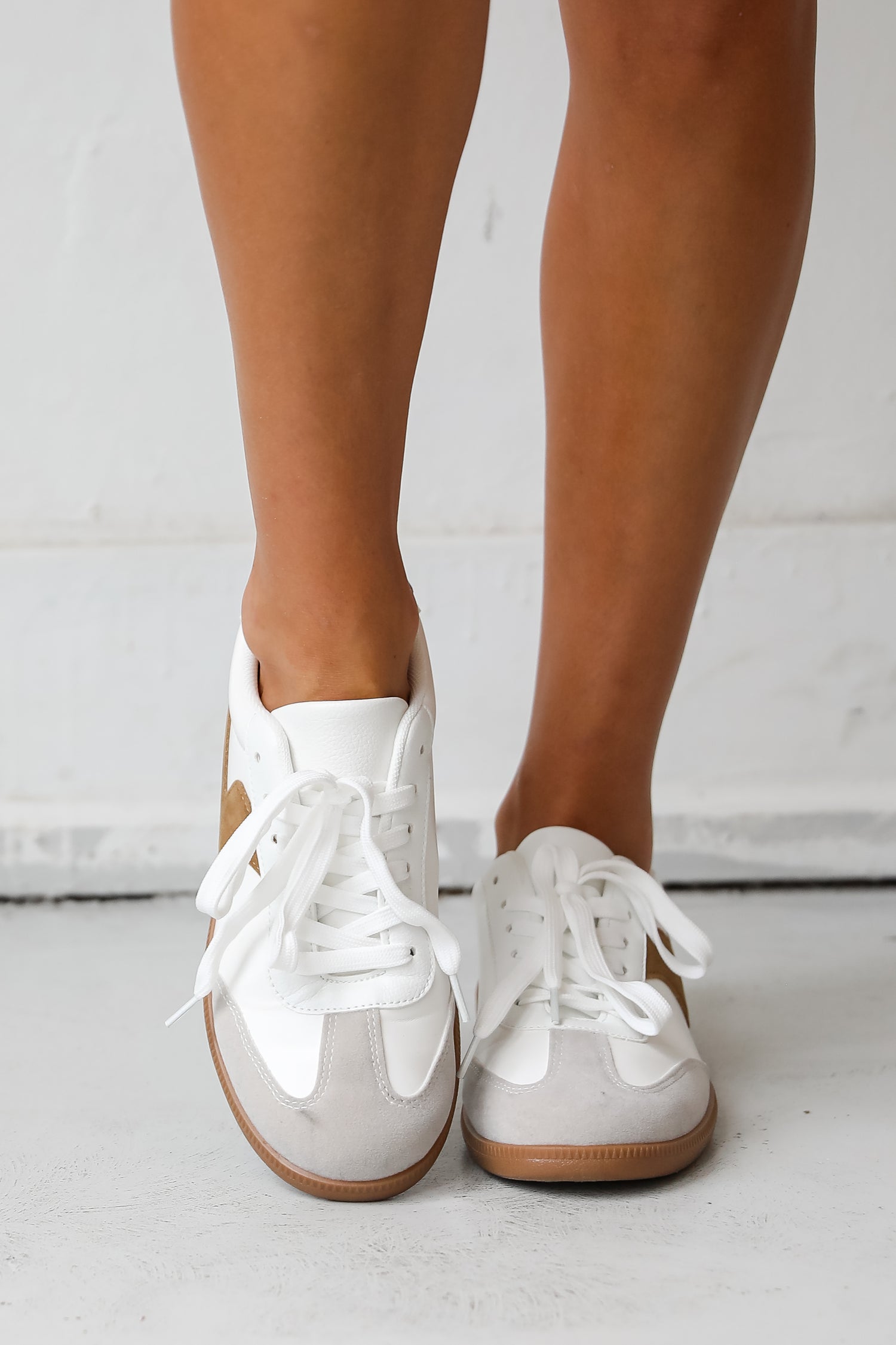 Perfect Pace White Sneakers