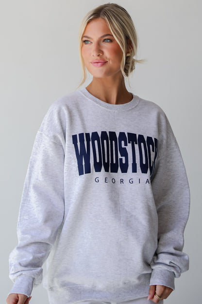 Heather Grey Woodstock Georgia Sweatshirt