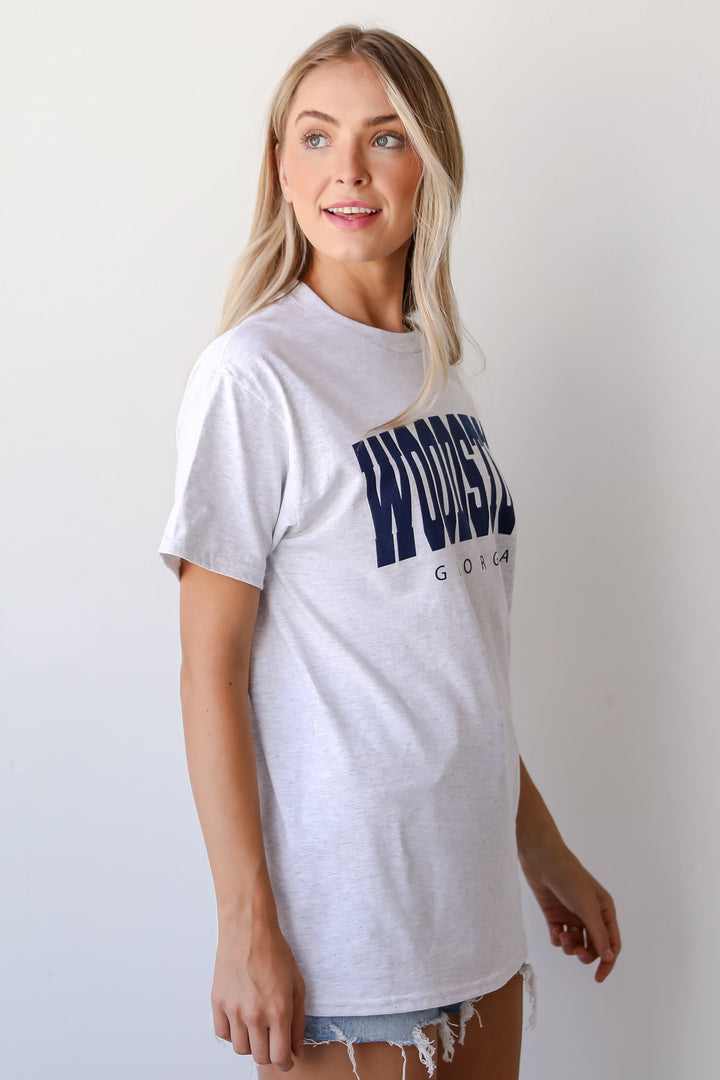 Heather Grey Woodstock Georgia Tee