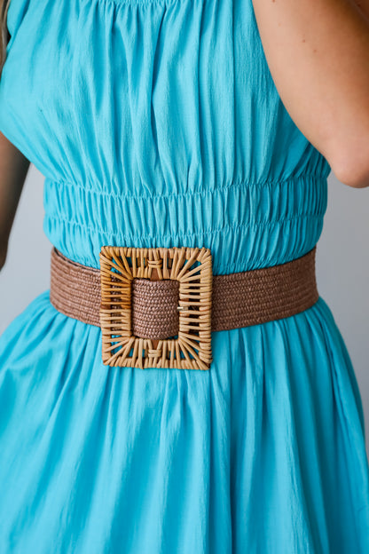 chunky Straw Belt