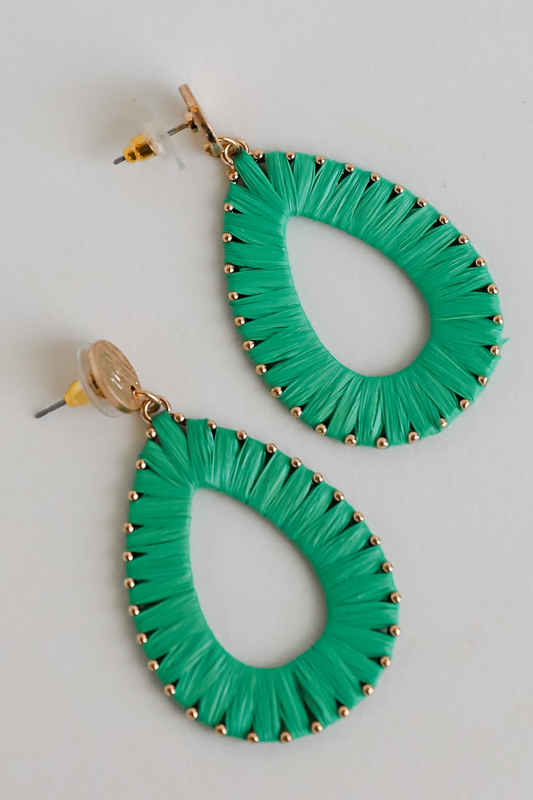 Alexa Straw Statement Earrings