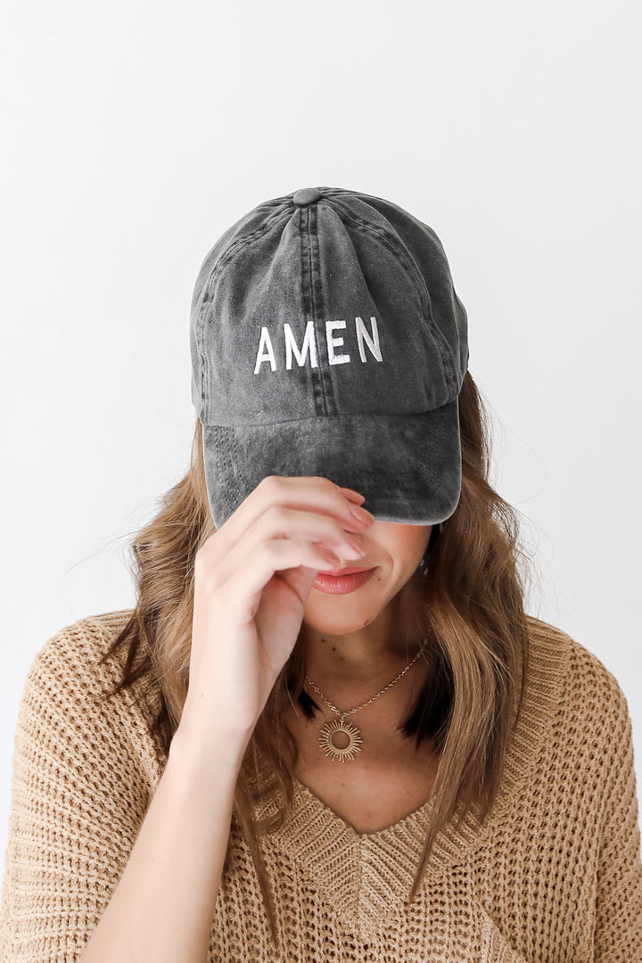 Amen Embroidered Hat