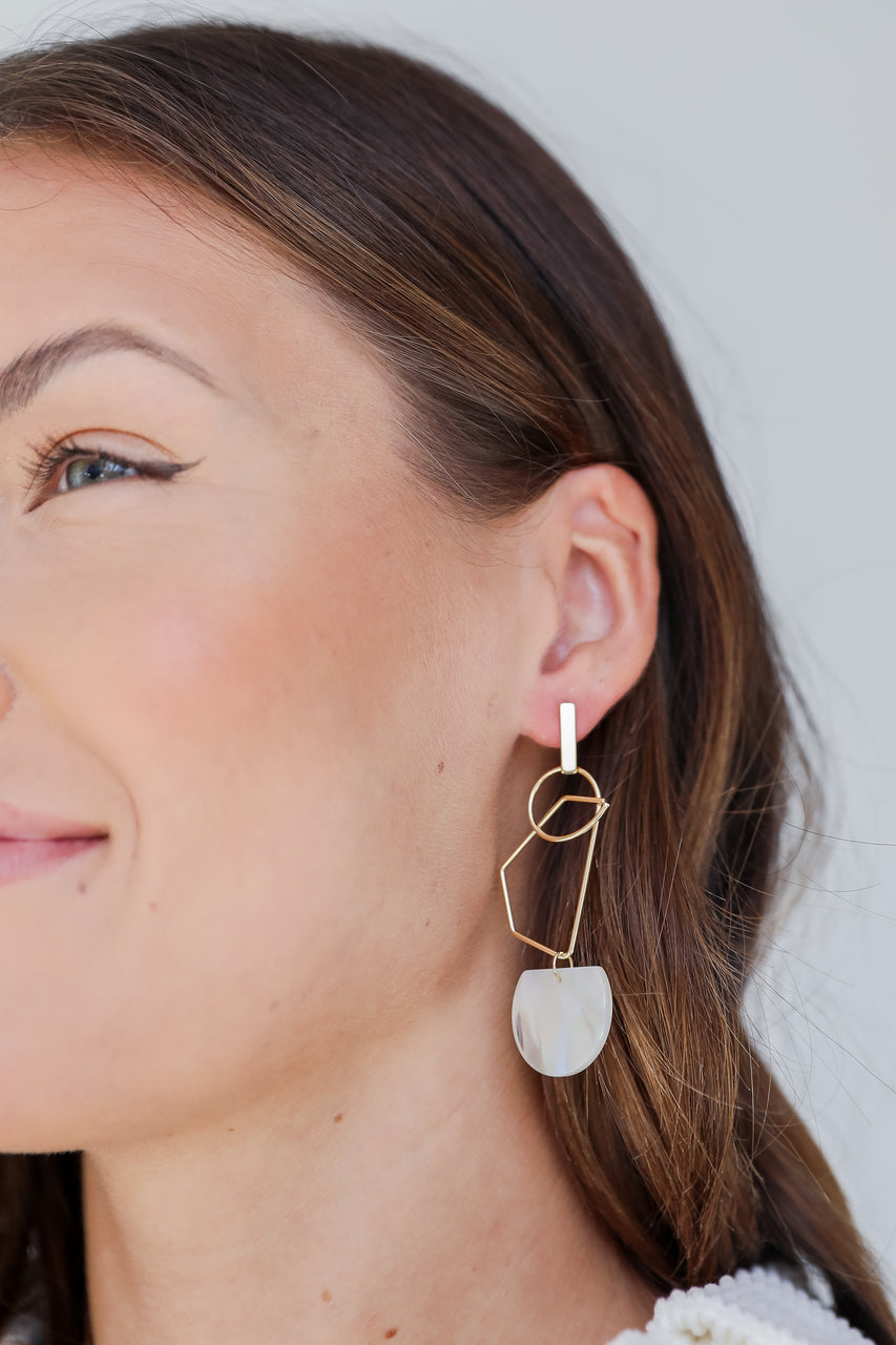 FINAL SALE - Macy Statement Drop Earrings