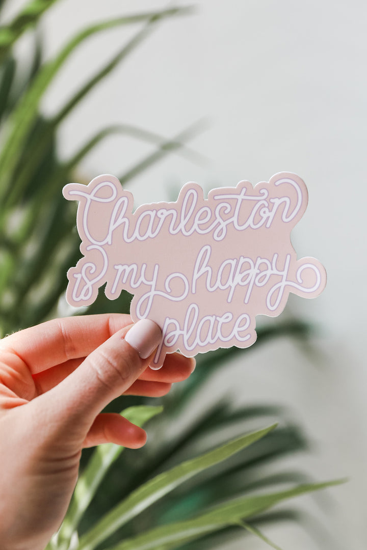 Charleston Is My Happy Place Sticker