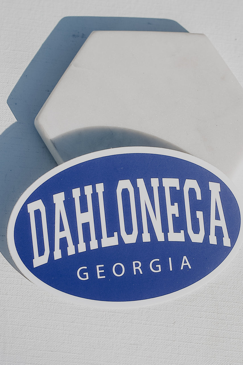 Round Dahlonega Georgia Sticker