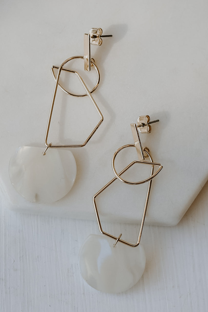 FINAL SALE - Macy Statement Drop Earrings