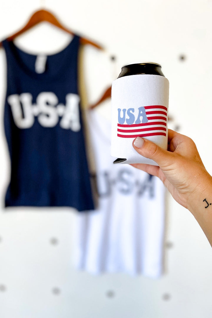 USA Flag Koozie