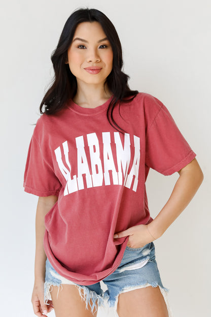 Crimson Alabama Tee