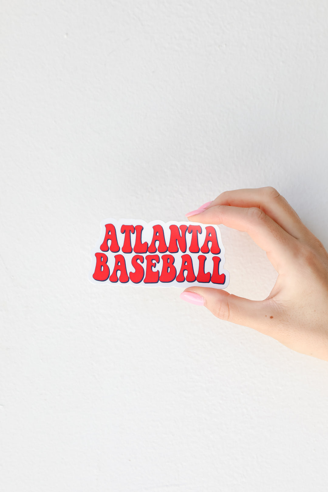 Atlanta Baseball Sticker from dress up