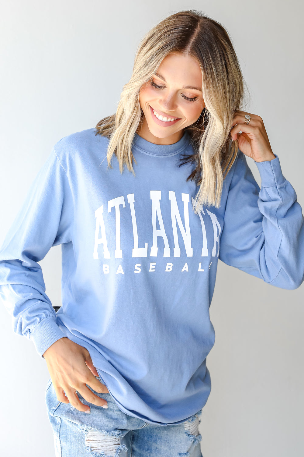 Atlanta Baseball Long Sleeve Tee from dress up