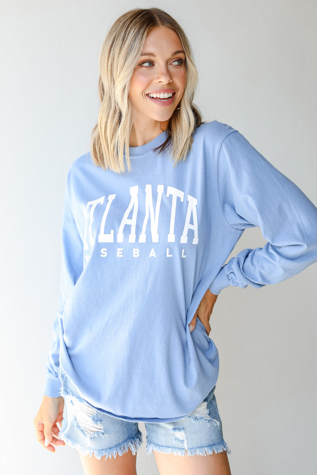 Atlanta Baseball Long Sleeve Tee