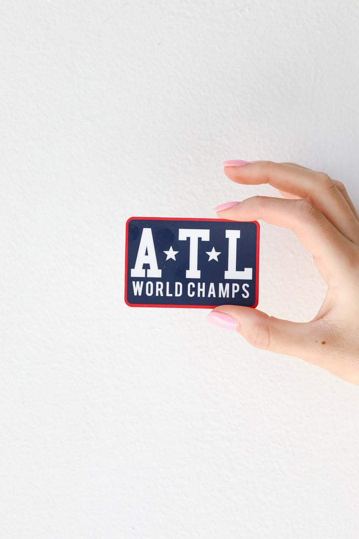 ATL World Champs Sticker